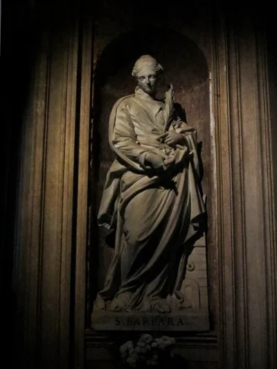 Santa Bárbara, Basílica de Mafra, 2015 Foto: Luís Barreira