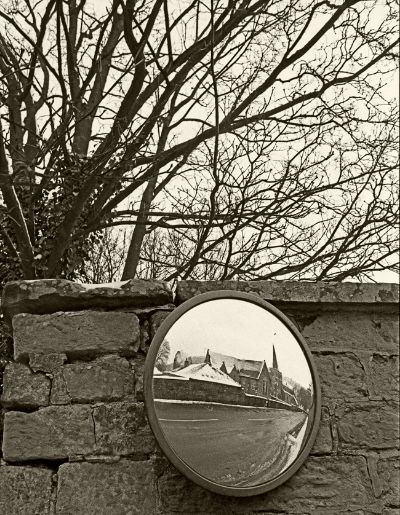 Luís Barreira Mirror, Yorkshire, 1986 Fotografia Gelatin-Silver Print