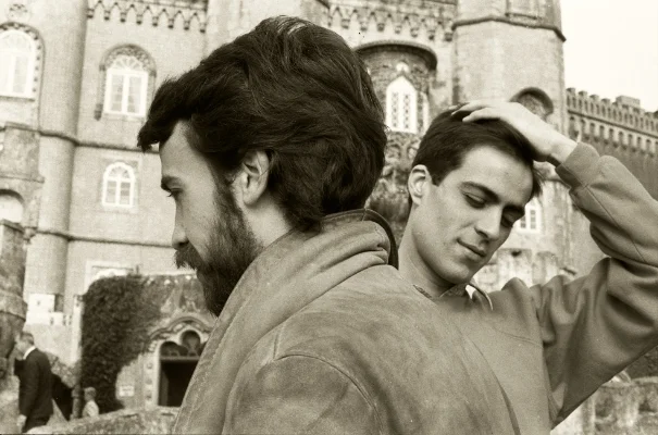 Palácio da Pena, 1981 Eu e o meu amigo Vasco Fotografia Gelatin-Silver Print