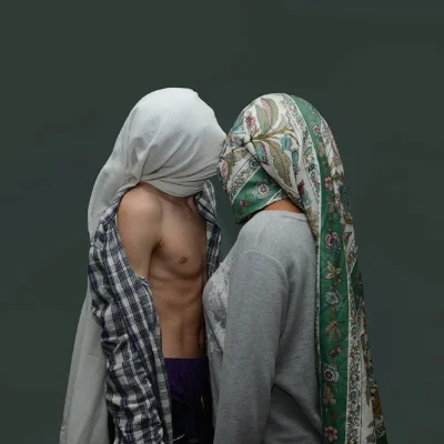Luís Barreira O Beijo, 2015 Fotografia Digital série: portraits in art Agradecimentos: Miguel Ângelo e Skarlete Santos