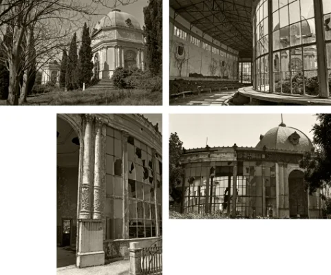 Luís Barreira Ruínas do Pavilhão de Exposições de 1884, Ajuda, Lisboa, 1983 Fotografia Gelatin Silver Print