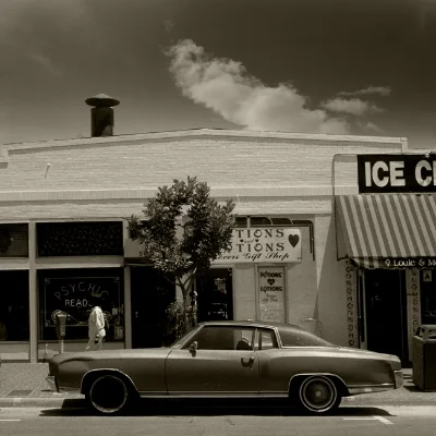 Luís Barreira american car, San Diego, 1994 Fotografia Gelatin Silver print