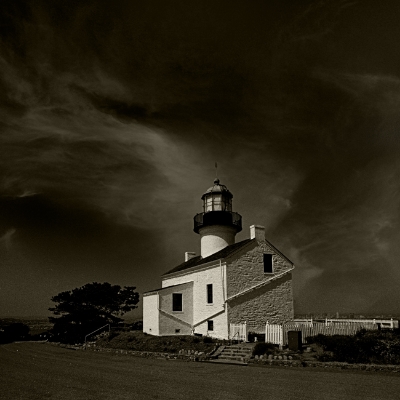 Luís Barreira Light House, San Diego, 1994 Fotografia Gelatin Silver print