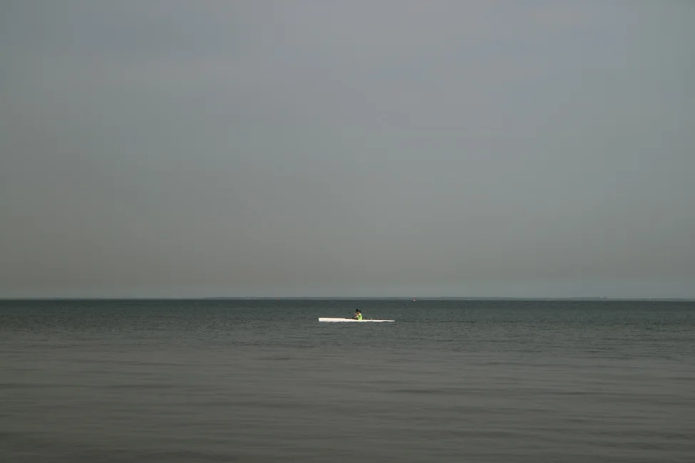 Canoa no Tejo