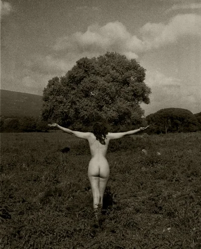 Luís Barreira Nu #001, Arrábida, 1998 Fotografia Gelatin Silver print Série: De rerum natura