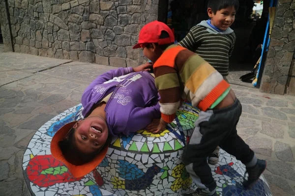 Luís Barreira niños, Chivay, Perú 2016 Fotografia