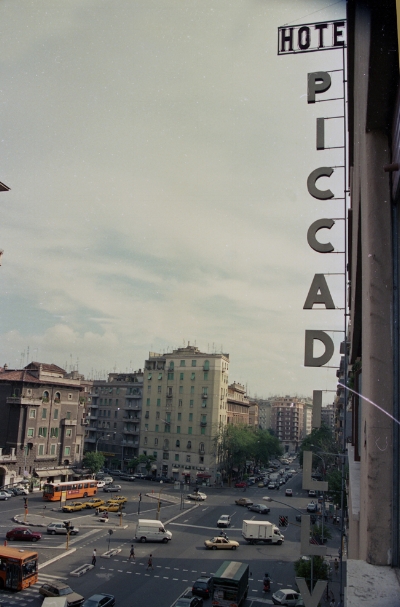 Luís Barreira Hotel Piccaddily - Roma Fotografia Gelatin Silver print Série: ROMA'90