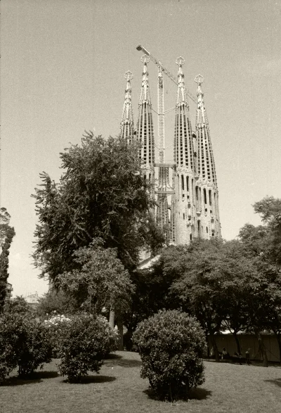 Luís Barreira Sagrada Família de Antoni Gaudi (arquitecto) Barcelona, 1992 Fotografia Gelatin Silver print
