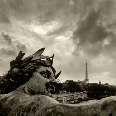 Luís Barreira Ponte Alexandre III, Paris, 1989 Fotografia Gelatin Silver print