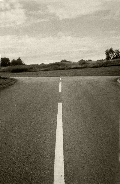 Luís Barreira dashed line, yorkshire, 1987 Fotografia Gelatin Silver print
