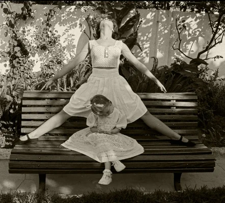 Luís Barreira "meditação", 1990 Fotografia Gelatin Silver print arquivo: F_089_6545, 1990