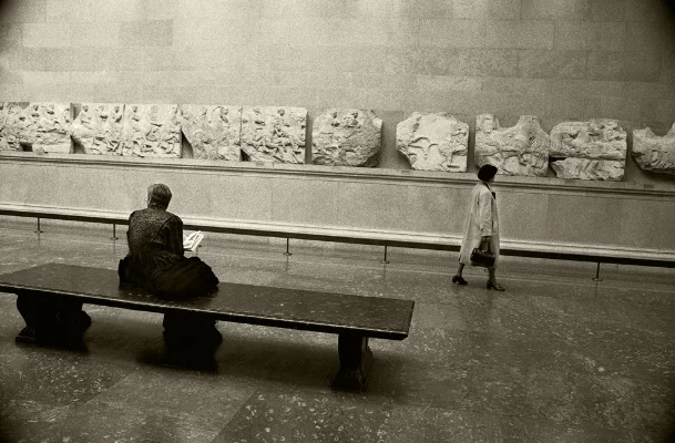 Luís Barreira British Museum, 1988 London Fotografia Gelatin Silver print arquivo: F_038_5052, 1988