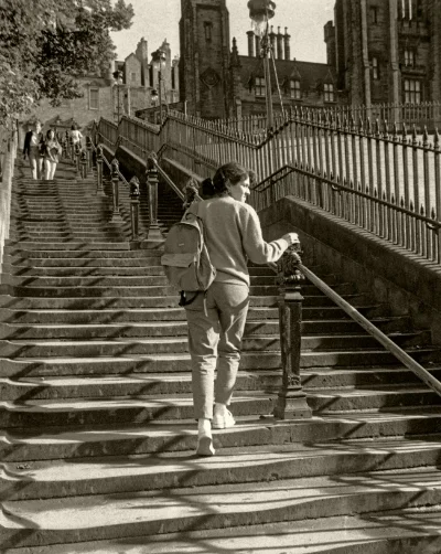 Luís Barreira Edimburgo, 1987 Fotografia Gelatin Silver print série: street photography arquivo: F_030-4596, 1987