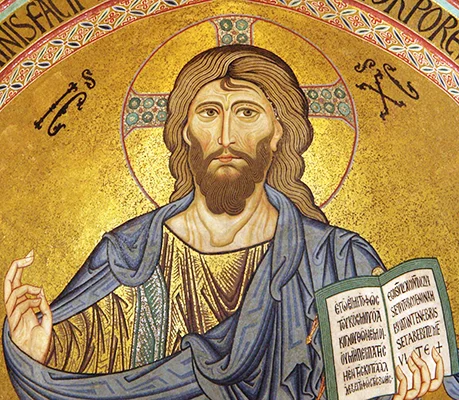 Cristo Pantocrator, Catedral de Cefalú , Sicília (séc. XII) IC XC – Jesus Cristo