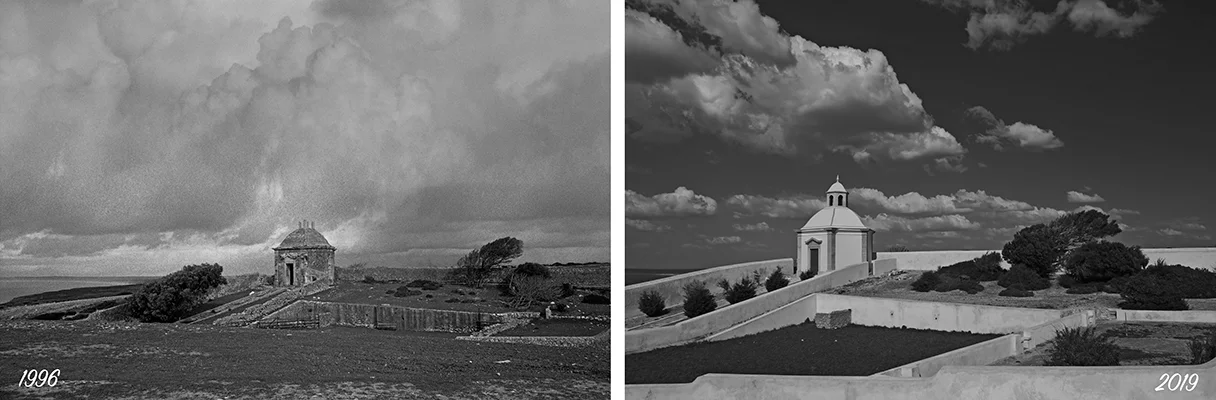 Luís Barreira Casa da Água (1996 e em 2019) Santuário da Nossa Senhora da Mua série: Fotografia arquivo: 1996_FOLIO_215_12596_-_2019_03_24_IMG_0678