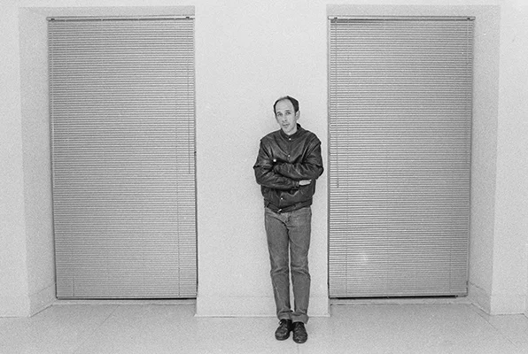 Luís Barreira Xana na Galeria Diferença, Lisboa, 1989 Fotografia Gelatin-Silver Print