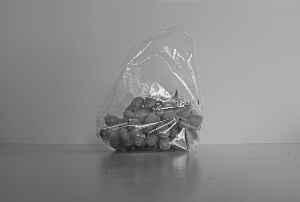 grapes in a bag
