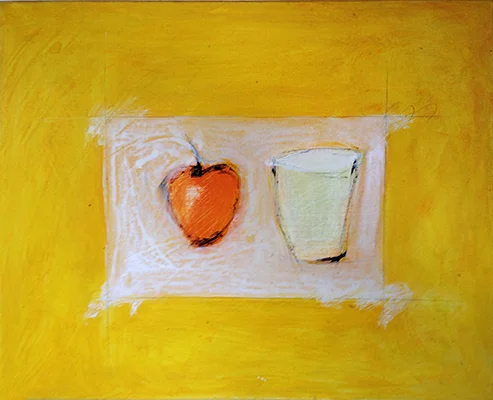 Luís Barreira Natureza Morta, 1994 acrílico s/tela 60x40 cm colecção particular