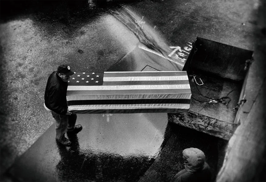Casket w_flag and dumpster_healing_crop_original_Non_renewable resources_bw_Nik_wet plate__2505.jpg