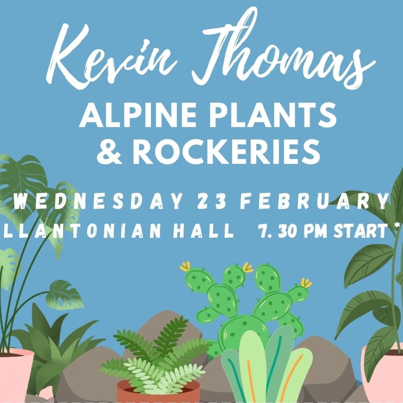 February Guest Speaker Going Ahead!