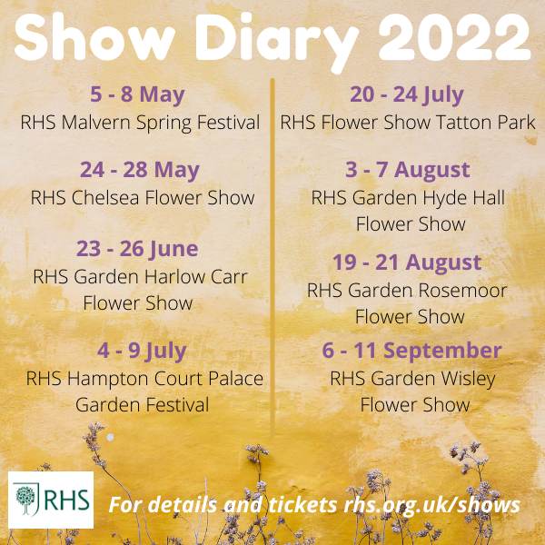 RHS Resources - Show Diary 2022
