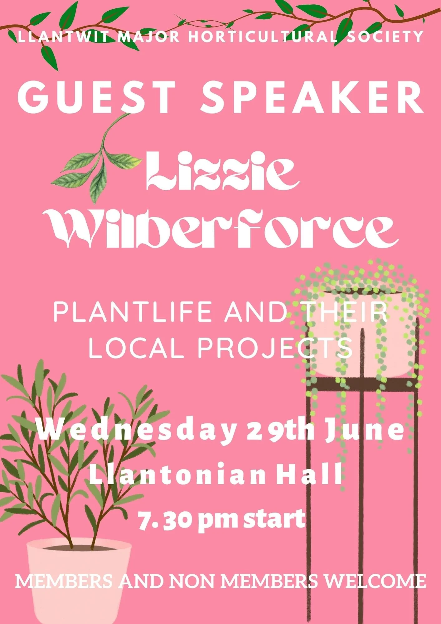 Tomorrow's Guest Speaker 