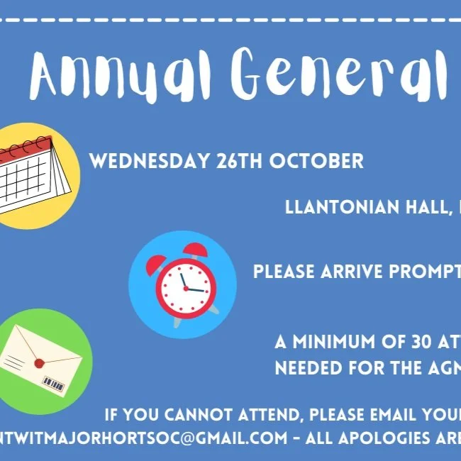 Annual General Meeting This Evening!