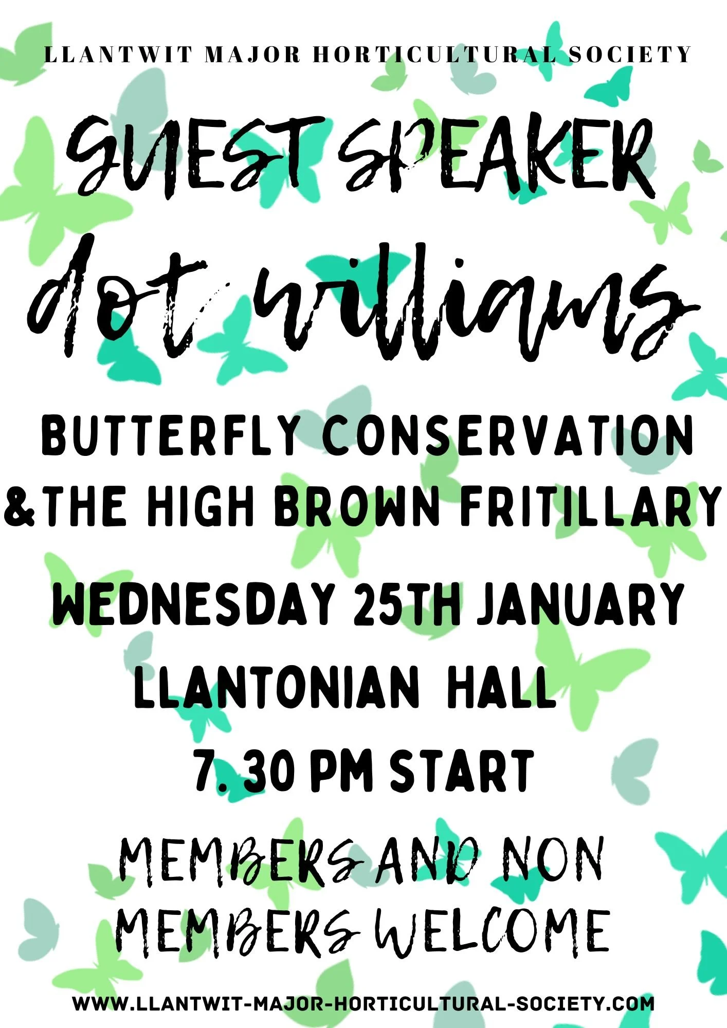 Tomorrow's Guest Speaker