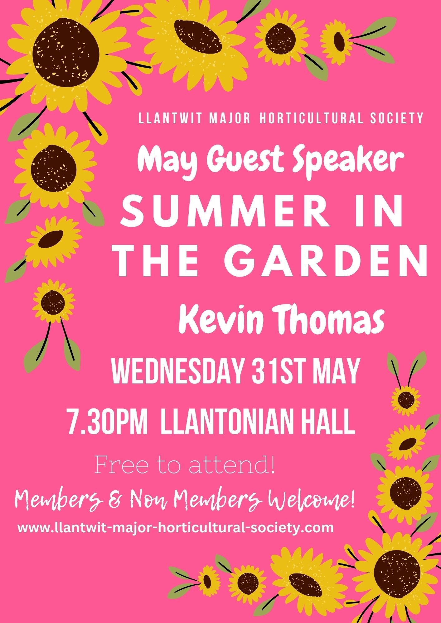 May Guest Speaker Report 