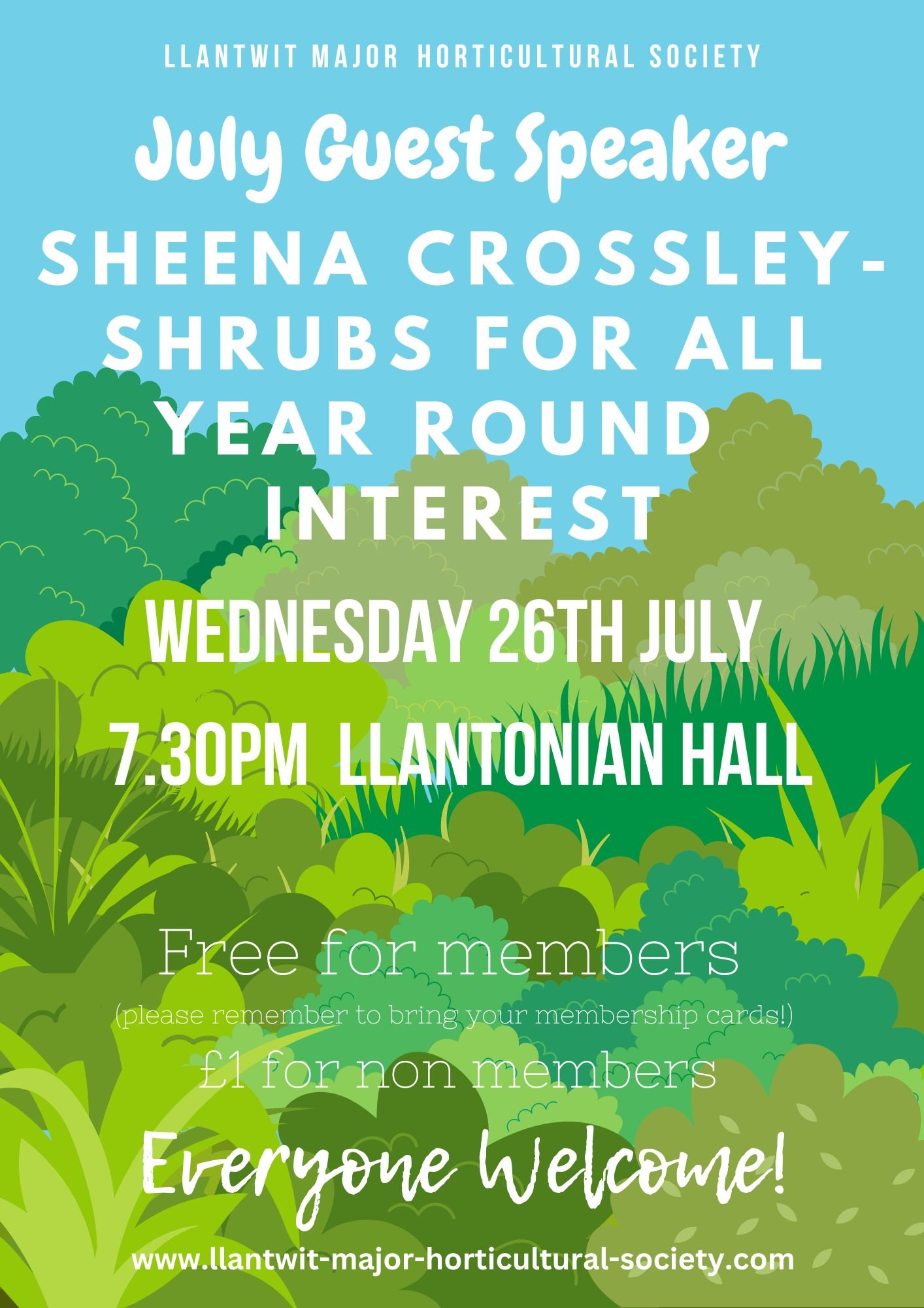 Are you joining us tonight? 