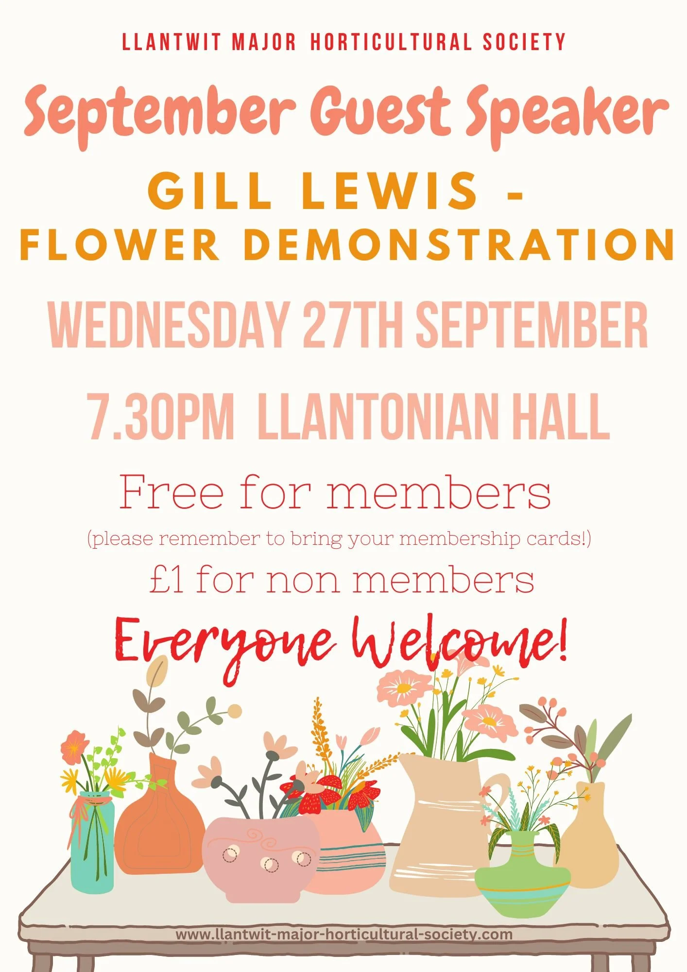 NO August guest speaker 