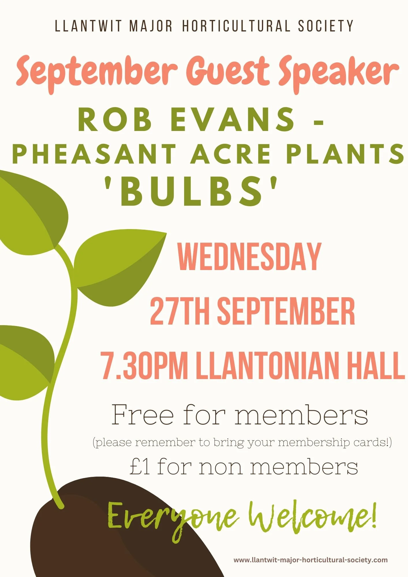 September Speakers Report 