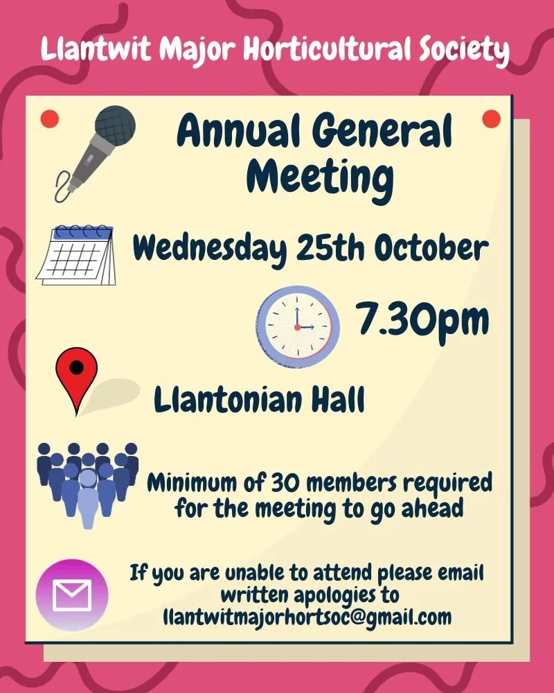 Annual General Meeting TONIGHT