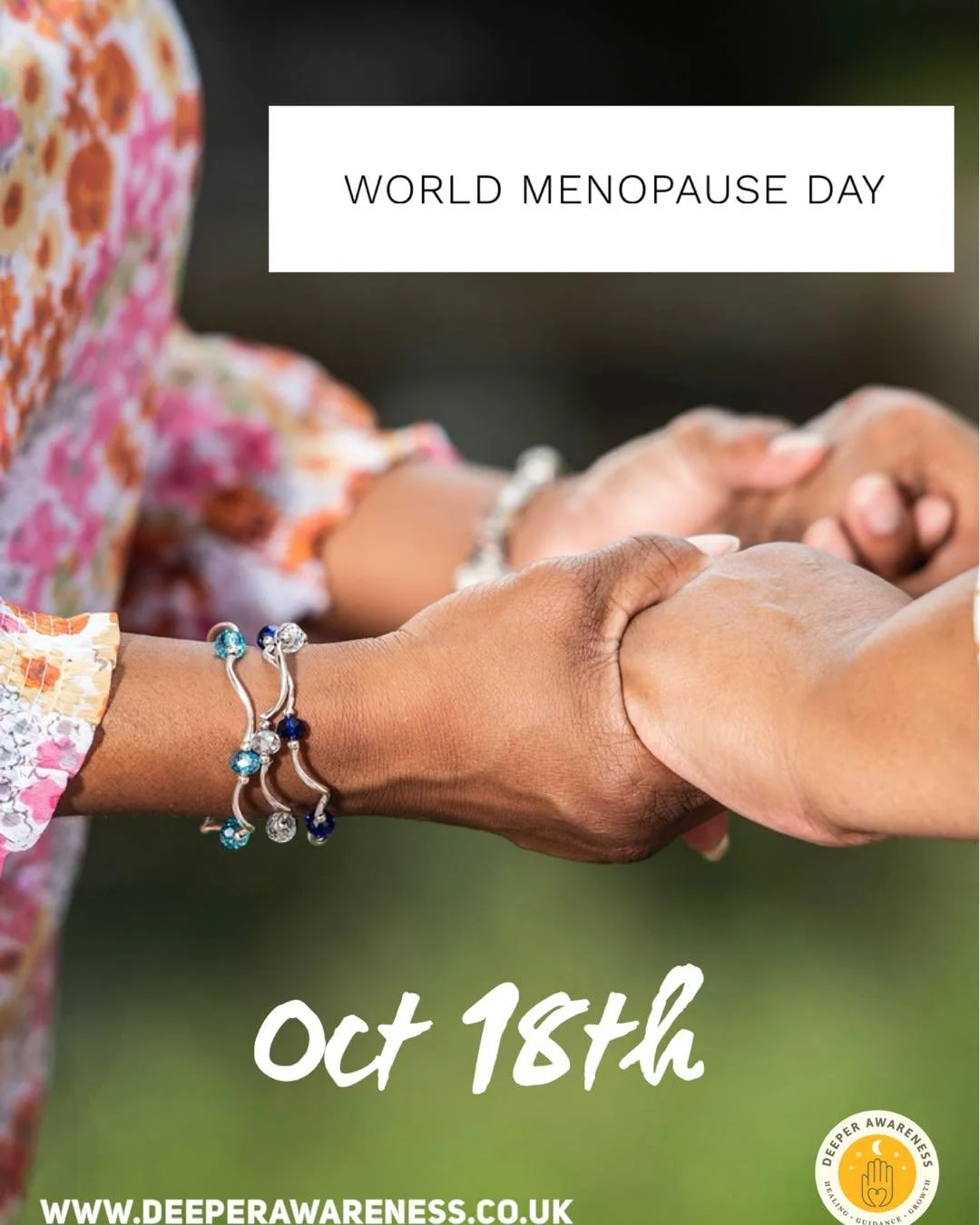 MENOPAUSE & REIKI:
Today is World Menopause Day:
Reiki, a form of energy healing, has been explored as a complementary therapy for managing symptoms of menopause. 
Menopause, which marks the end of menstrual cycles, is accompanied by physical
