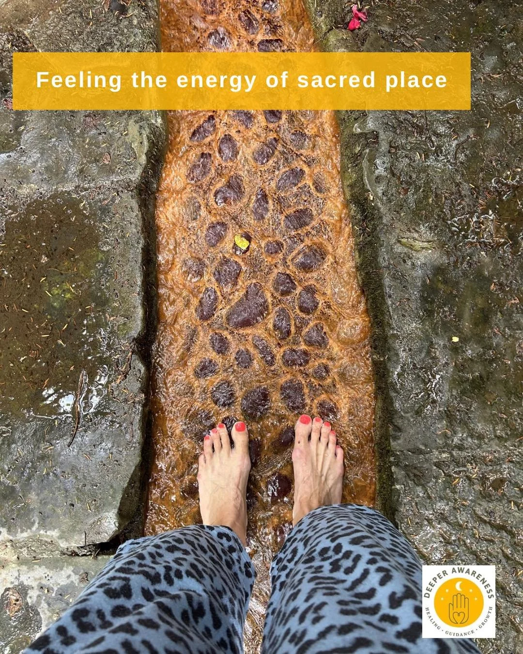 Some places carry a very different kind of energy.

When I visit Chalice Well in Glastonbury, I&rsquo;m always reminded how powerful it can be simply to slow down and reconnect with the land beneath our feet.

The gentle flow of the red spring has be