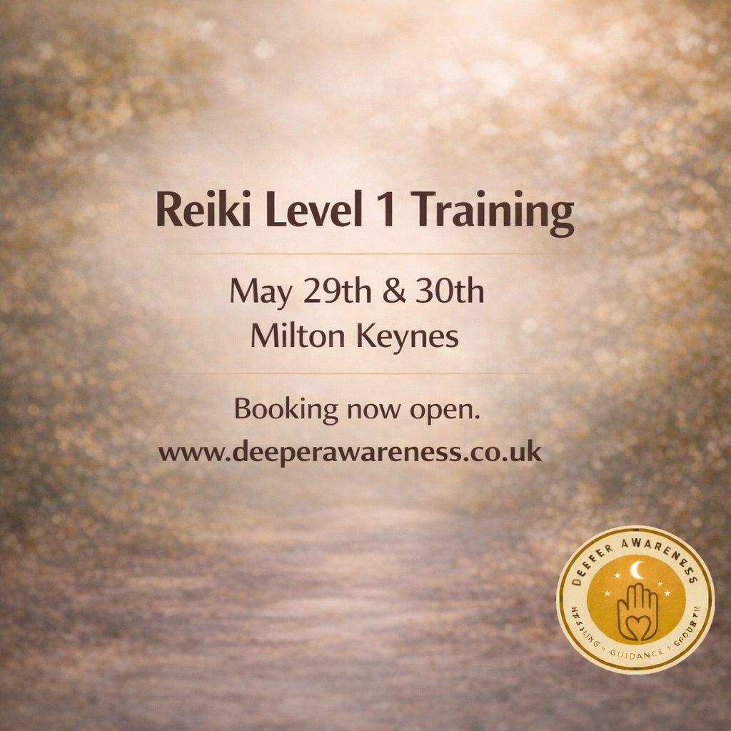Reiki Level 1 Training – May 2026 (Milton Keynes)