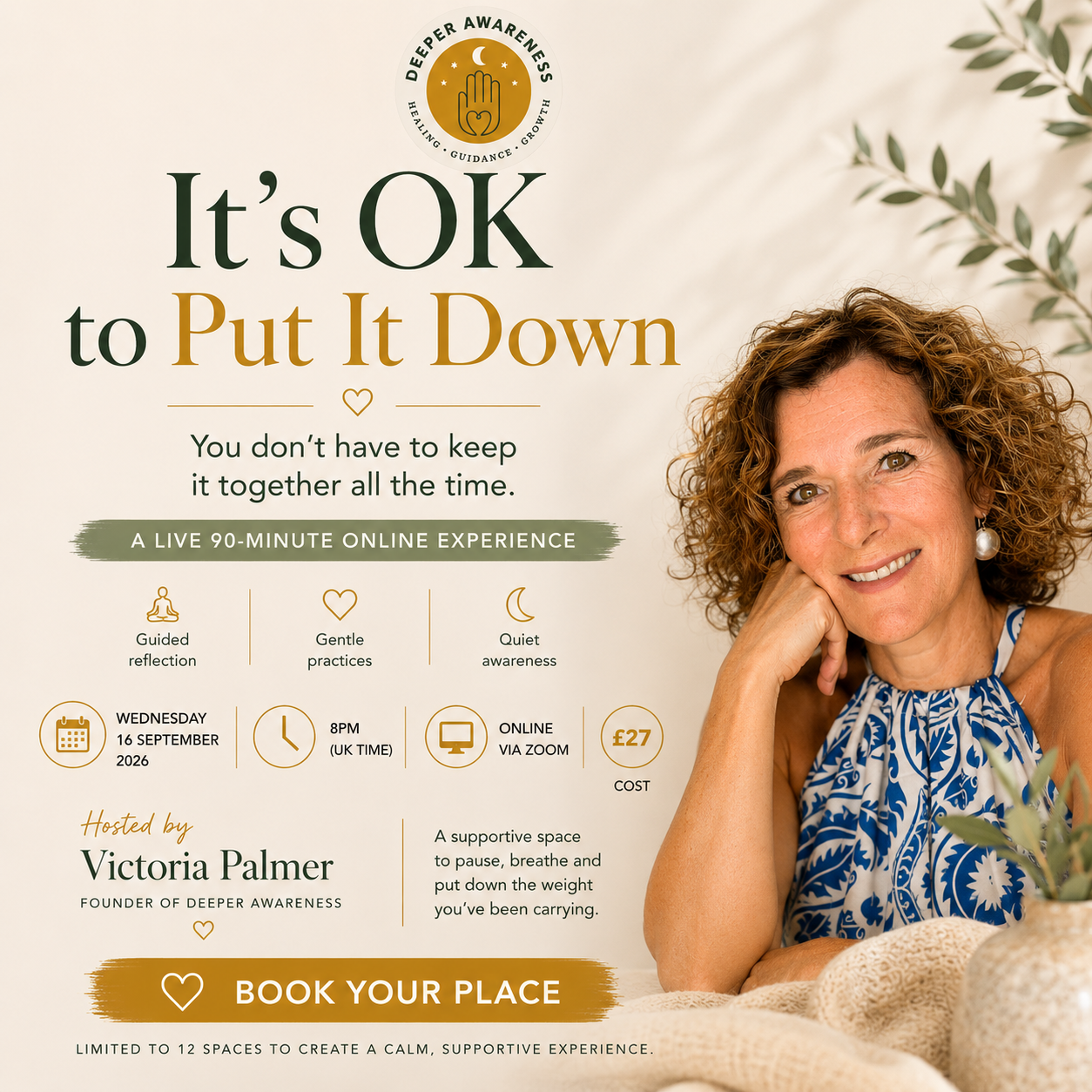 It’s OK to Put It Down