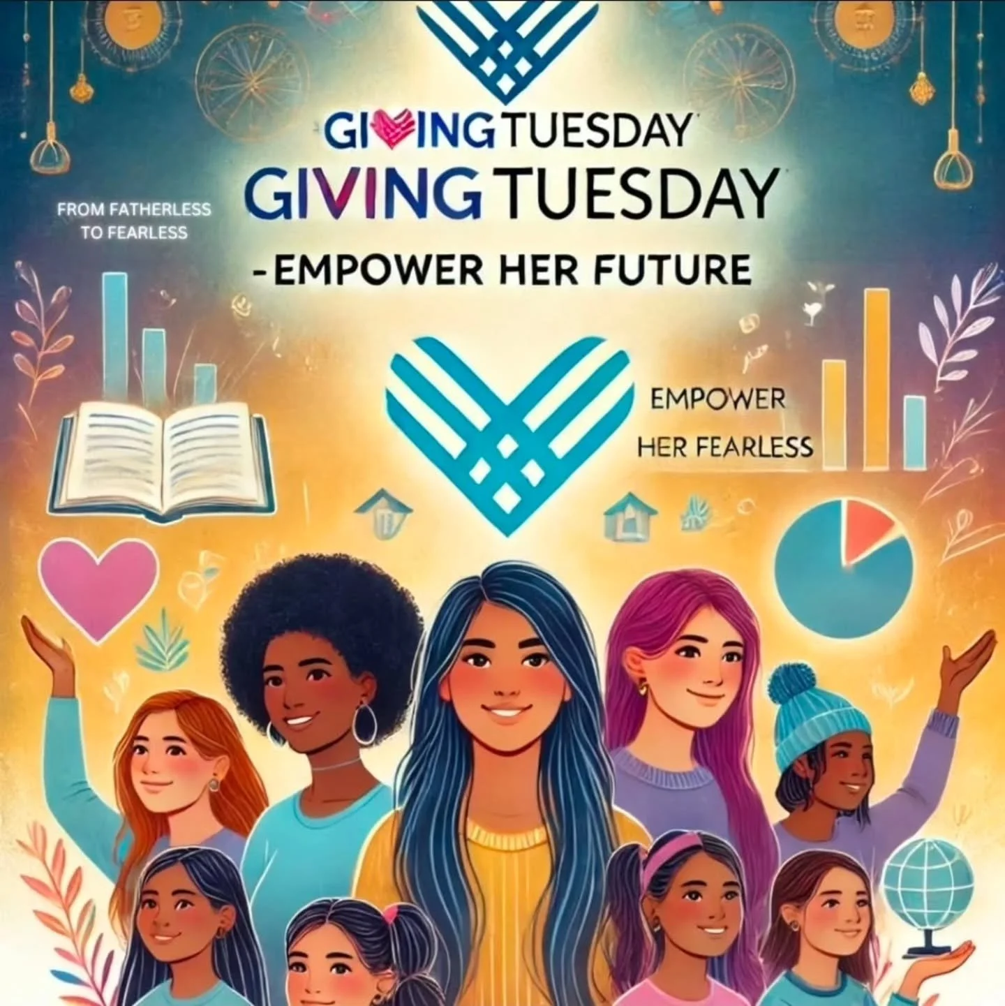 Today is Giving Tuesday&mdash;a day to turn generosity into action. Join us in empowering fatherless girls to thrive mentally, emotionally, and financially. Your recurring donation doesn&rsquo;t just change lives&mdash;it builds futures filled with h