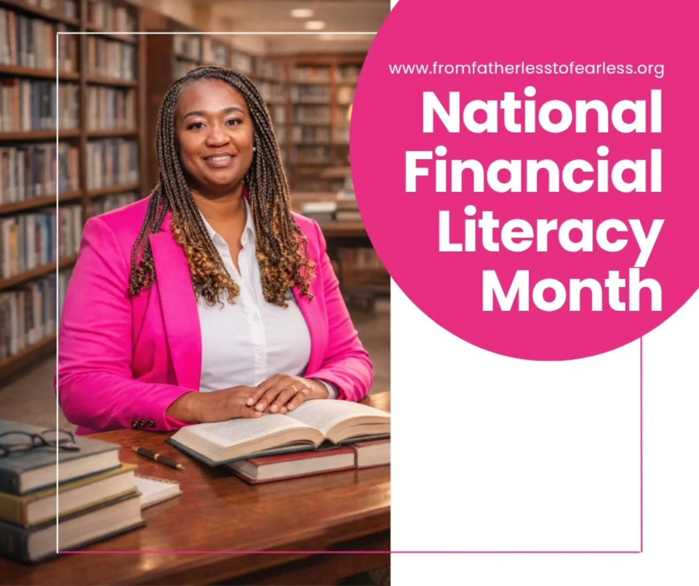 April is&nbsp;Financial Literacy Month. Teaching girls how to budget, save, and make smart money decisions helps them build confident, independent futures.

Simple budgeting tip for teen girls.

Before spending, ask yourself:

1️⃣ Do I need this or j