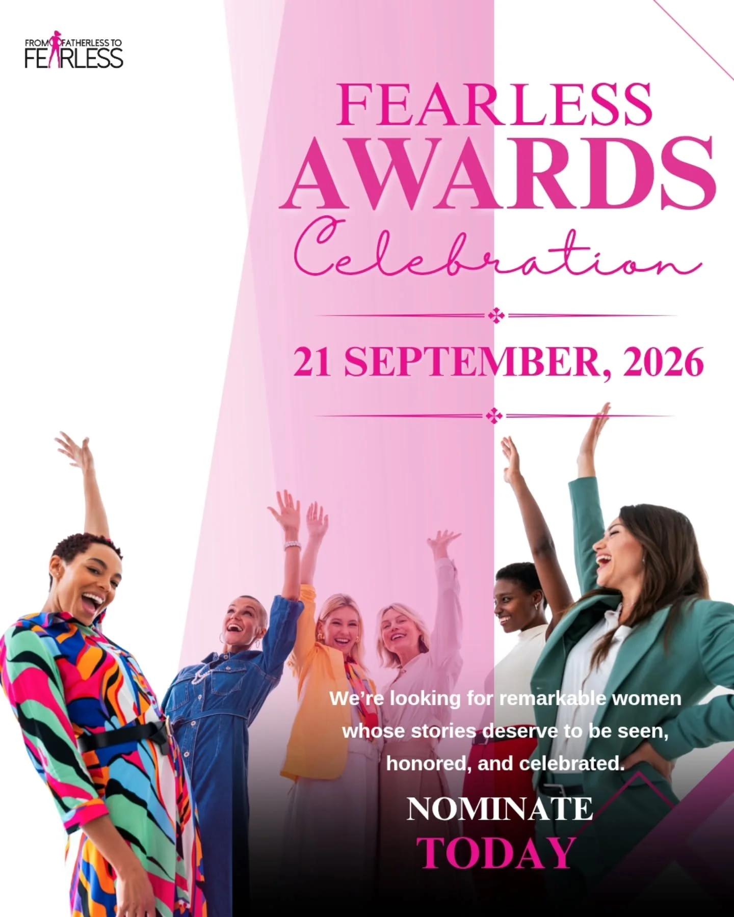 🚨&nbsp;Nominations Are Officially Open!&nbsp;🚨&nbsp;&nbsp;
Do you know an incredible woman who has demonstrated strength, resilience, and impact in the face of adversity?

We&rsquo;re looking for&nbsp;remarkable women&nbsp;whose stories deserve to 