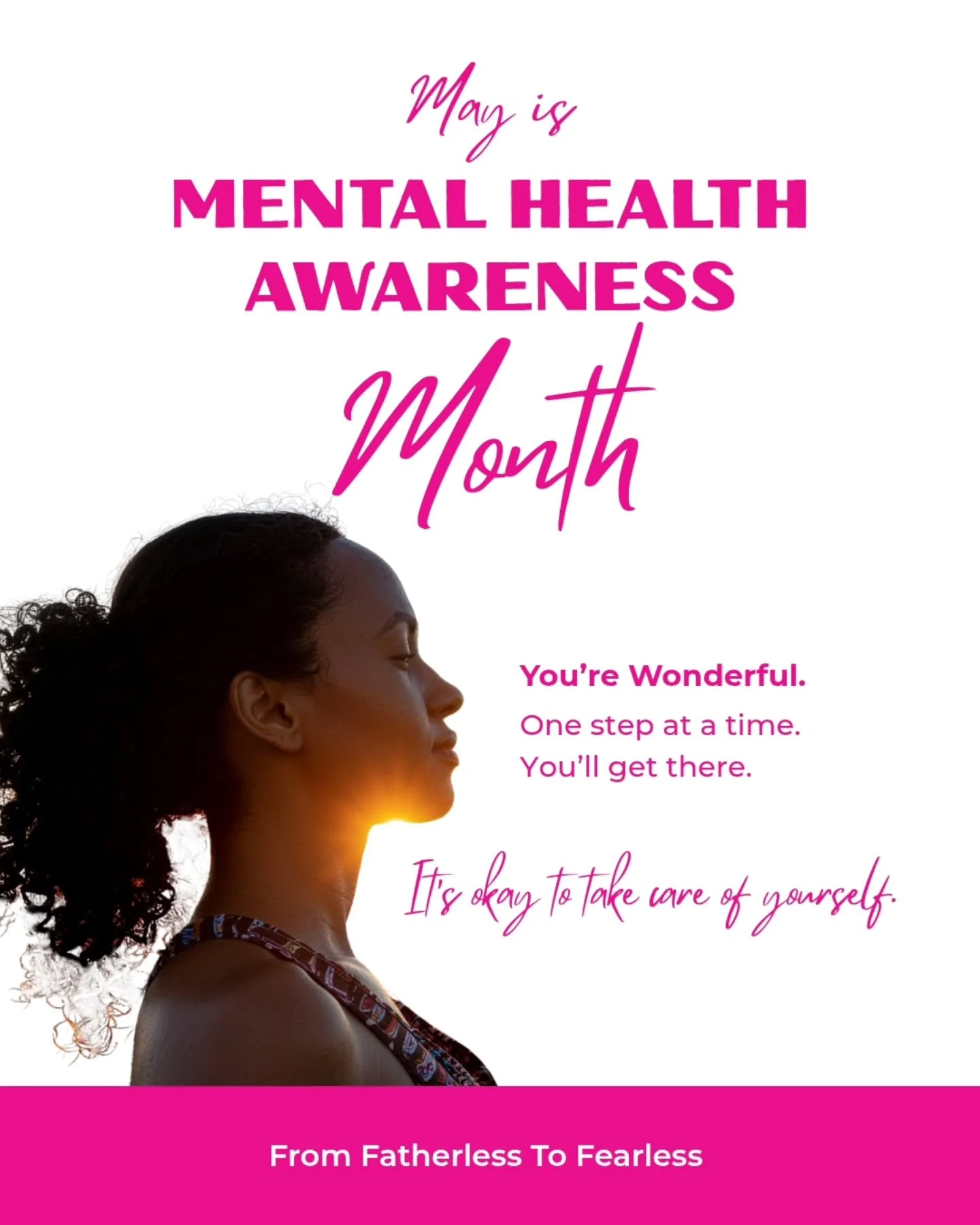 Reminder: Just because she smiles doesn&rsquo;t mean she isn&rsquo;t struggling.

Many fatherless girls carry silent emotional wounds. This Mental Health Awareness Month, let&rsquo;s create spaces where girls feel safe to speak, heal, and grow.

#Mor