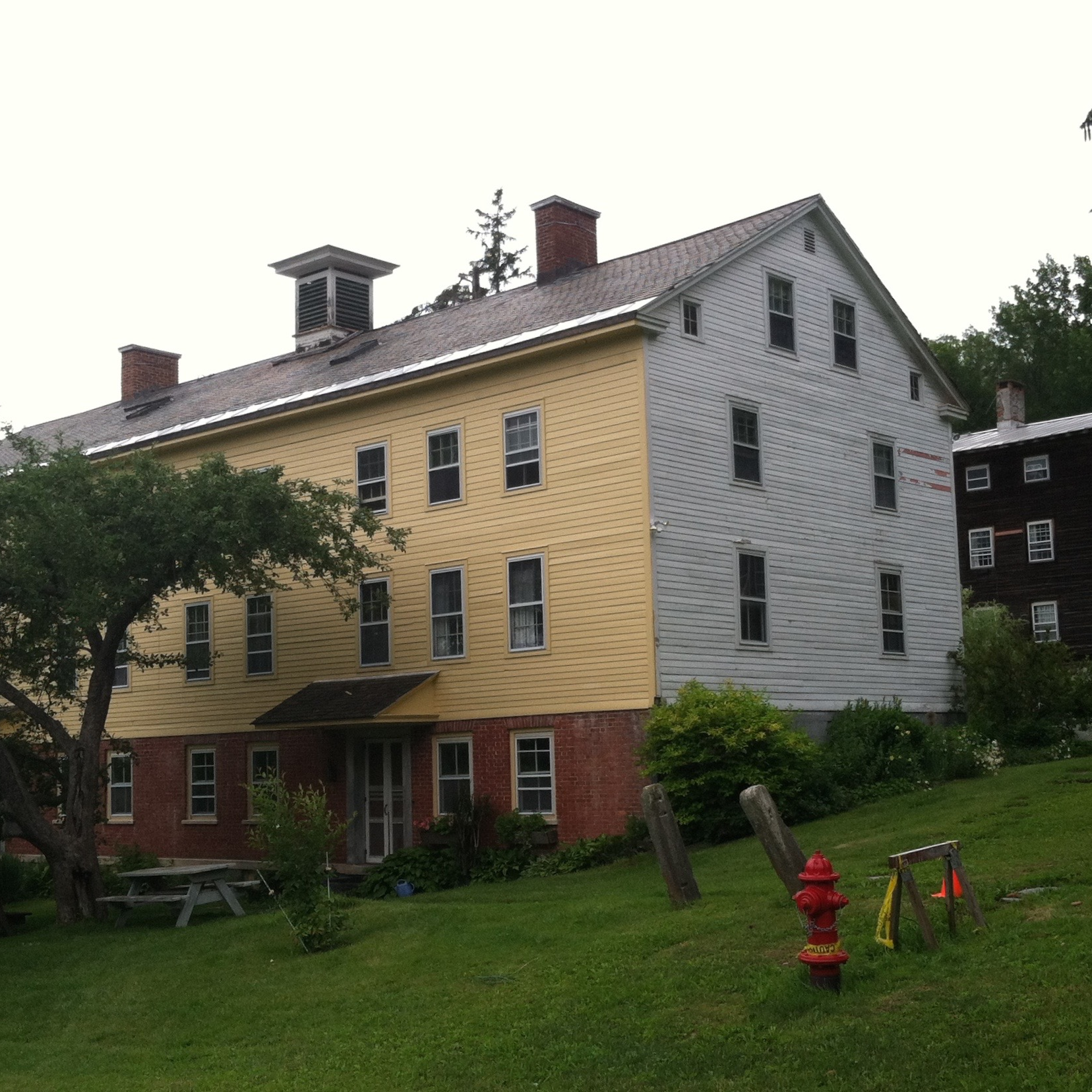 The Razzaq ('provider') building which contains the library, dining hall, and guest rooms. — N.M-Y. '15