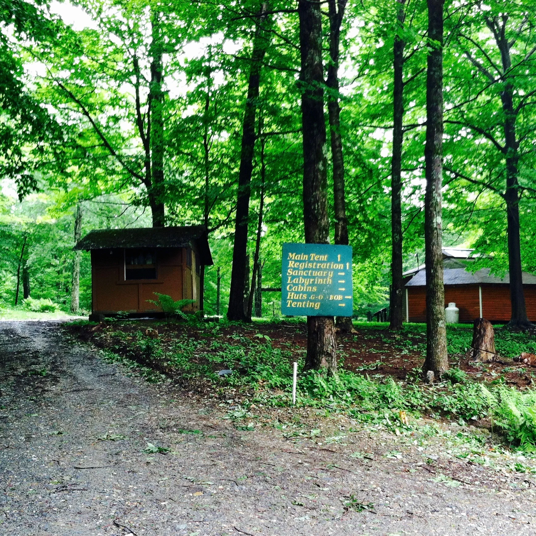 The campground on the mountain. — N.M-Y. 2015