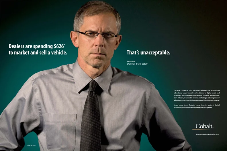 Cobalt "That's Unacceptable" Campaign - Launch Spread