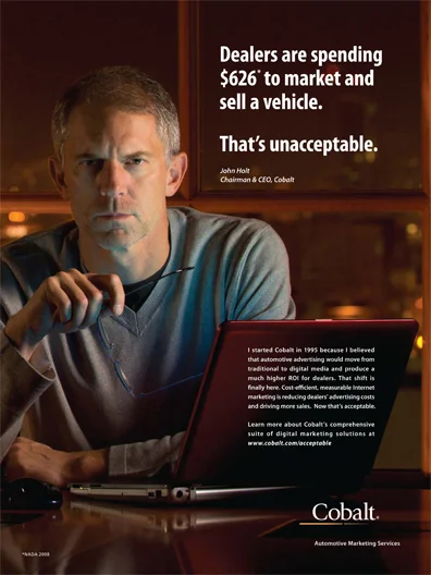 Cobalt "That's Unacceptable" Campaign