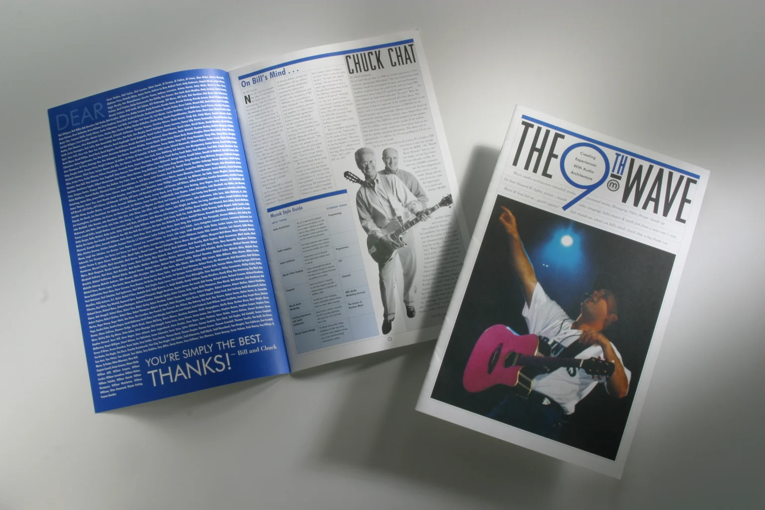 Muzak (oversized) Newsletter