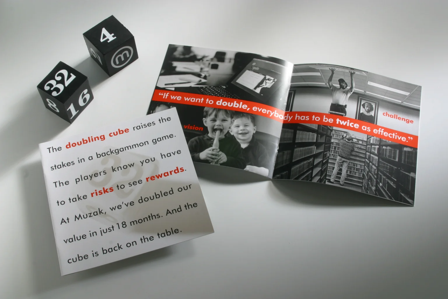 Muzak "We Are Doubling" Brochure & Giveaway