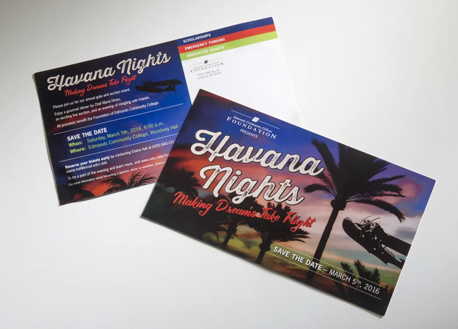 Save the Date Postcard