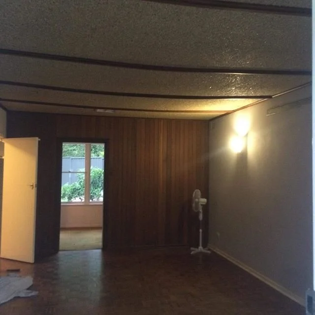 Tea Tree Gully Renovation. 
We are starting this demo today to transform a old bathroom into a en-suite and moving internal walls around to make a bigger main bedroom, followed by new ceilings and electrical to brighten up this space. Stay tuned for progress vids