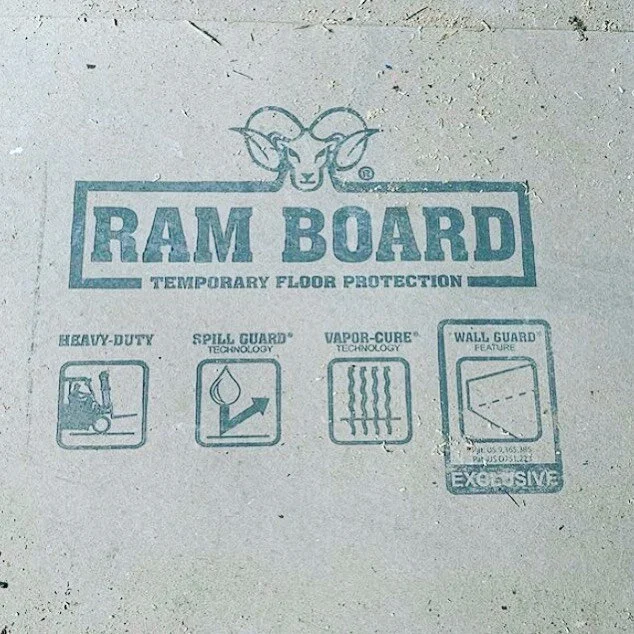 The number 🥇 Superior Floor Protection @ram_board This product is by far the best 👌 Followed by plastic underneath. We look after your home 🏘 like it’s our own ❤️ #kjeo #adelaidebuilder #ramboard